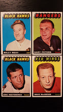 Load image into Gallery viewer, 1965-66 Topps Hockey Card Set (PSA, SGC, KSA) Graded and Raw Cards.
