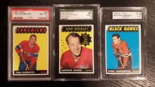Load image into Gallery viewer, 1965-66 Topps Hockey Card Set (PSA, SGC, KSA) Graded and Raw Cards.