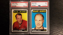Load image into Gallery viewer, 1965-66 Topps Hockey Card Set (PSA, SGC, KSA) Graded and Raw Cards.