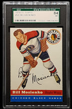 Load image into Gallery viewer, 1954 Topps Hockey Card Near Set - PSA, SGC, BVG graded. Exmt to Nrmt+