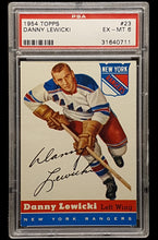 Load image into Gallery viewer, 1954 Topps Hockey Card Near Set - PSA, SGC, BVG graded. Exmt to Nrmt+