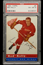 Load image into Gallery viewer, 1954 Topps Hockey Card Near Set - PSA, SGC, BVG graded. Exmt to Nrmt+
