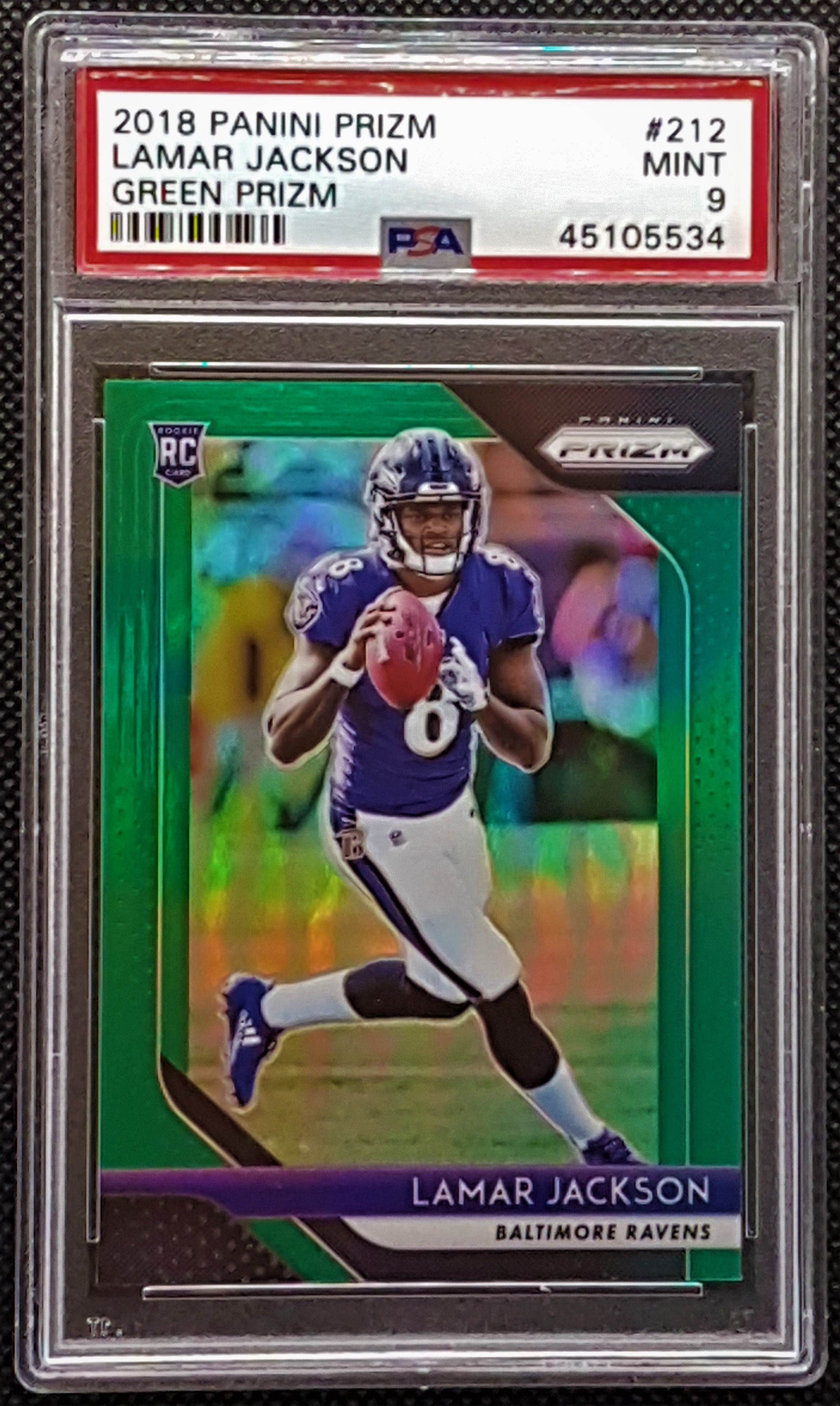 : 2018 Panini Playoff #212 Lamar Jackson Rookie NM-MT RC Rookie Baltimore  Ravens Football : Collectibles & Fine Art