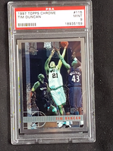 Load image into Gallery viewer, tim duncan topps chrome rookie card rc