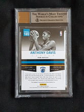 Load image into Gallery viewer, 2012-13 Panini Absolute Basketball AUTO Anthony Davis Rookie (RC) #165  /199 BGS 9 (Auto 10)
