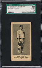 Load image into Gallery viewer, 1916 M101-5 Famous &amp; Barr #60 Max Flack SGC VG/EX 50
