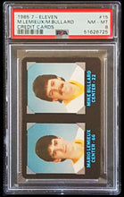 Load image into Gallery viewer, 1985 7 - Eleven Mario Lemieux Rookie RC with Mike Bullard #15 (Rare -  Low Pop)
