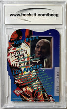 Load image into Gallery viewer, 1996 Collector&#39;s Edge Key Kraze Die Cut Kobe Bryant Rookie RC Serial #&#39;d/3100 - BCCG 9 (Rare - Low/Pop)
