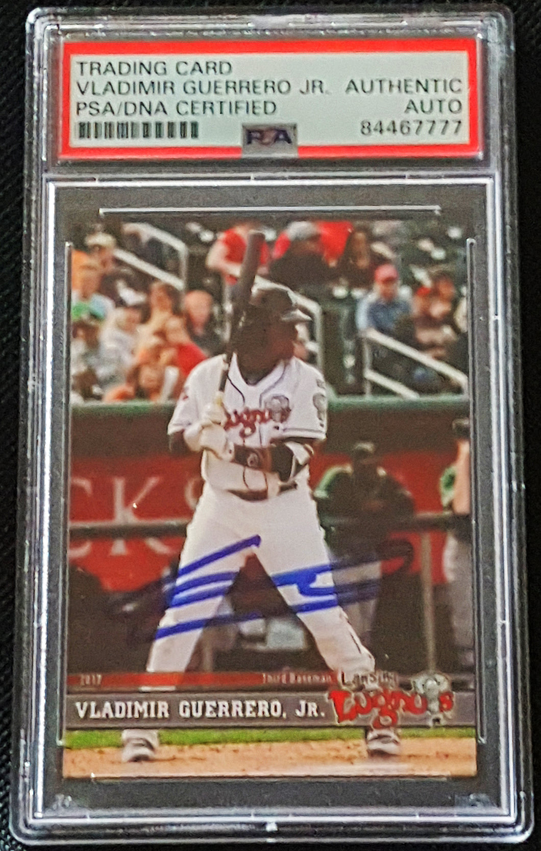 Topps Finest Trading Card Vladimir Guerrero signed auto PSA / DNA Rookie RC