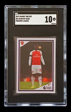 Load image into Gallery viewer, 2019 Panini Tabloid Bukayo Saka Rookie RC Premiere League #64 - SGC 10 (Rare/Low Pop)
