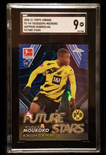 Load image into Gallery viewer, 2020-21 Topps Chrome Sapphire Youssoufa Mouskoko Future Stars #FS-YM Rookie RC - SGC 9
