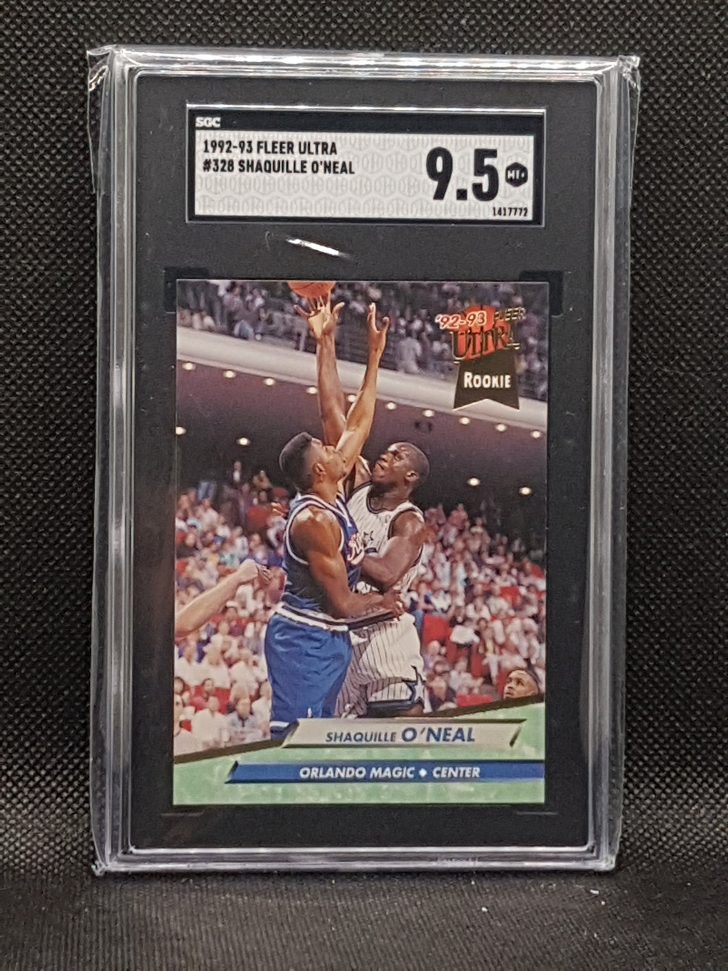 1992-93 Shaquille O'Neal Fleer Ultra Rookie #328 BGS 9.5