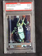 Load image into Gallery viewer, tim duncan topps chrome rookie card rc
