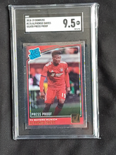Load image into Gallery viewer, 2018-19 Donruss Silver Press Proof Alphonso Davies #176 Rookie RC SGC 9.5
