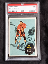 Load image into Gallery viewer, 1961 Topps Stan Mikita #36 PSA 9 (low pop 23 - only 2 higher!)
